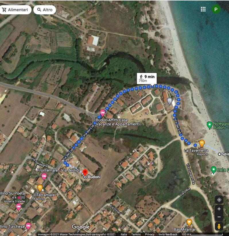 Villetta Con Piscina Budoni Affitti Spiaggia 700 Mt Bagian luar foto